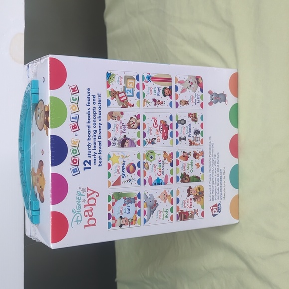 NIB Disney Baby Book Block 12 Board Books - Picture 4 of 10